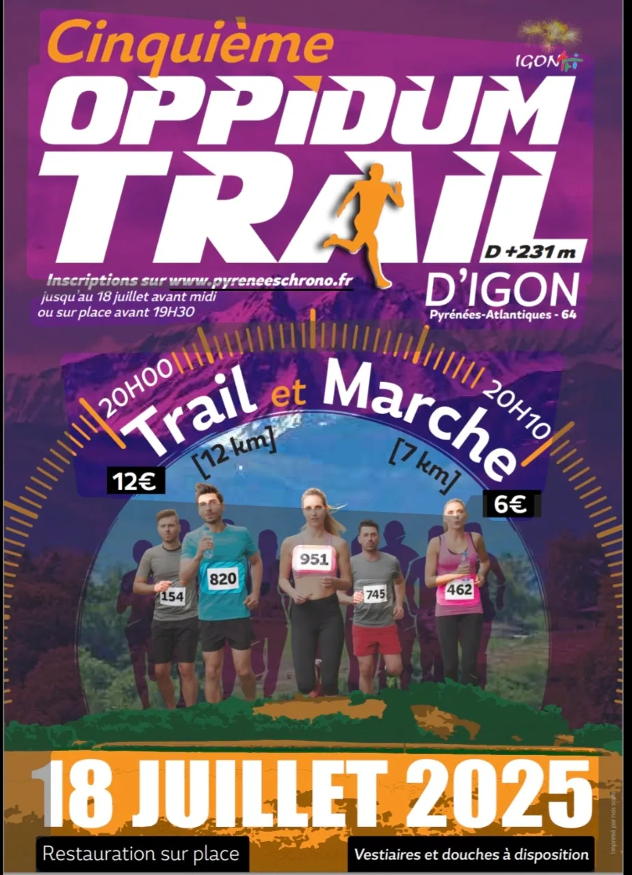affiche de la course