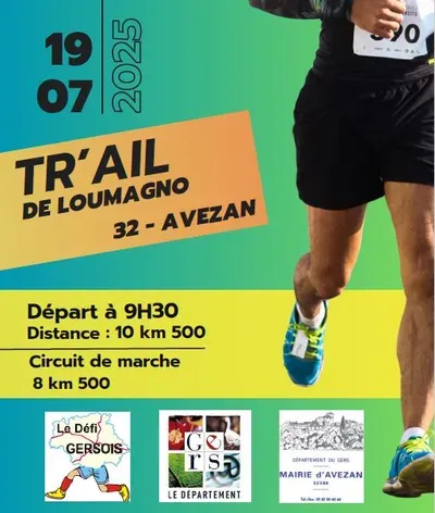 Trail dé loumagno 2025 Inscription Résultats