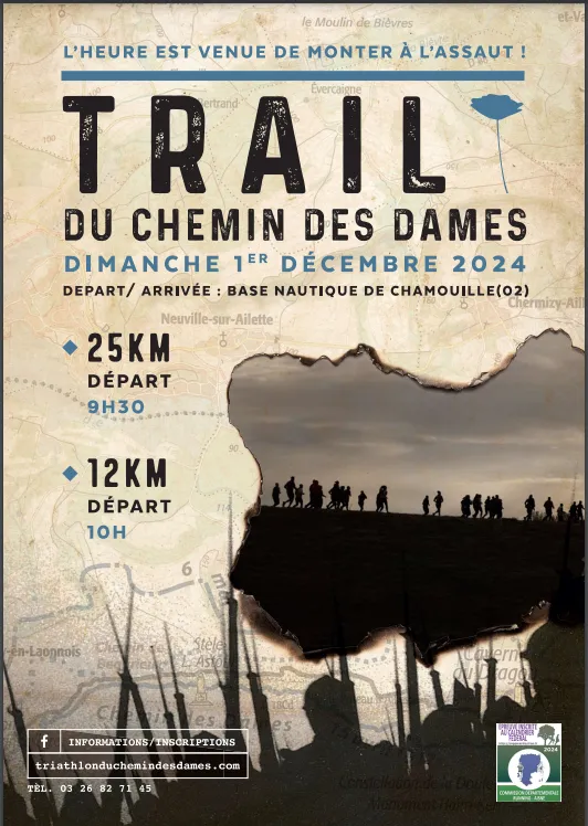Trail du Chemin des Dames 2025 Inscription Résultats