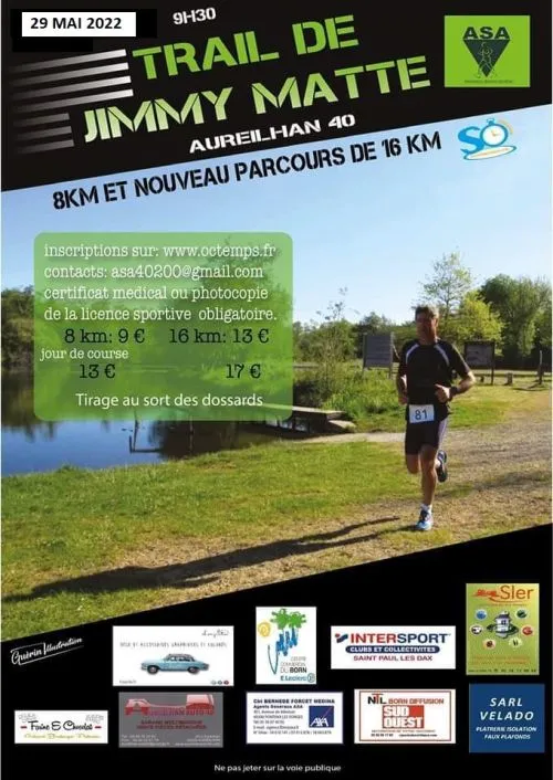 Trail Jimmy Matte 2025 Inscription Résultats