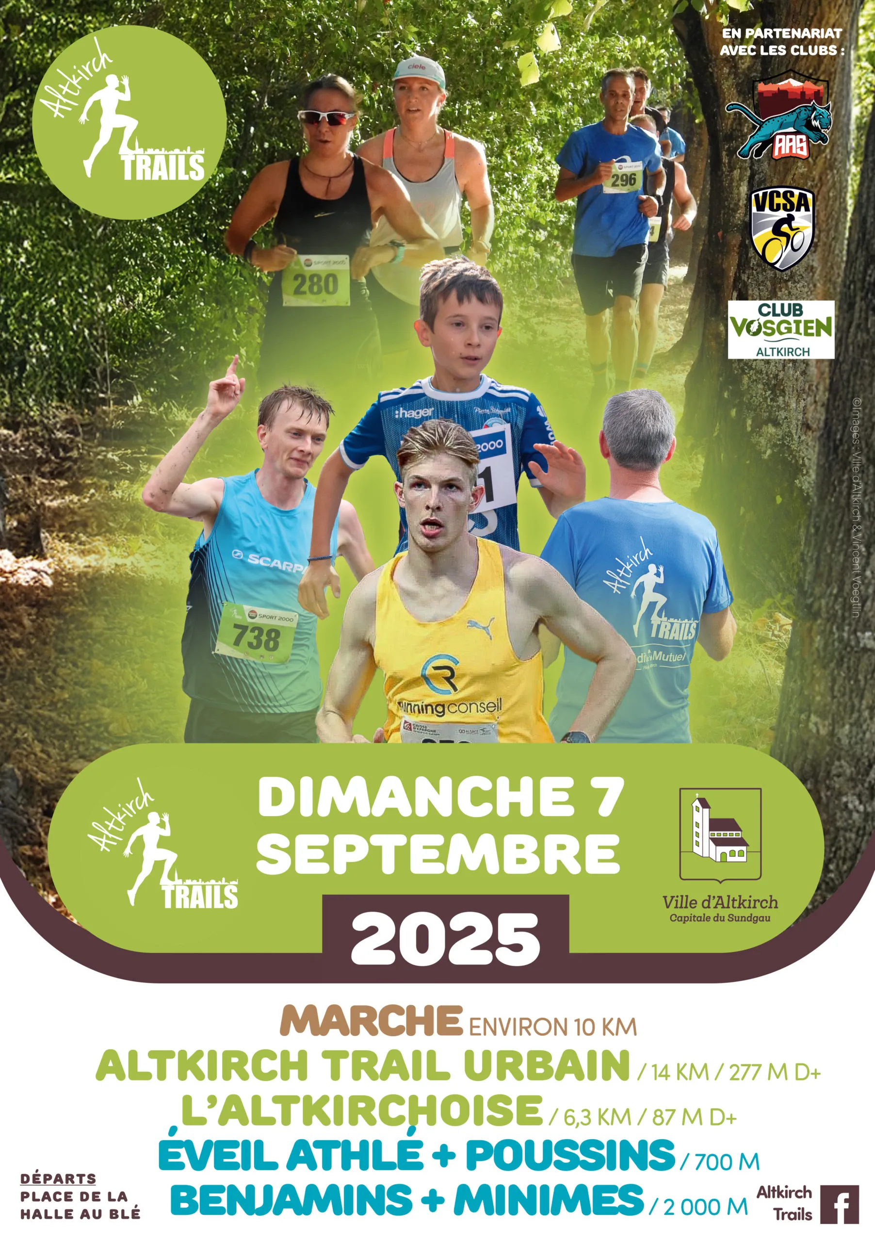 Altkirch trail urbain 2025 Inscription Résultats
