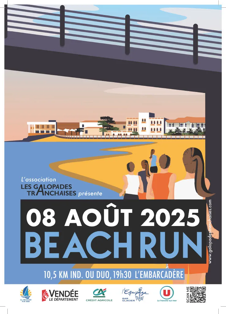 Beach run tranchaise 2025 Inscription Résultats