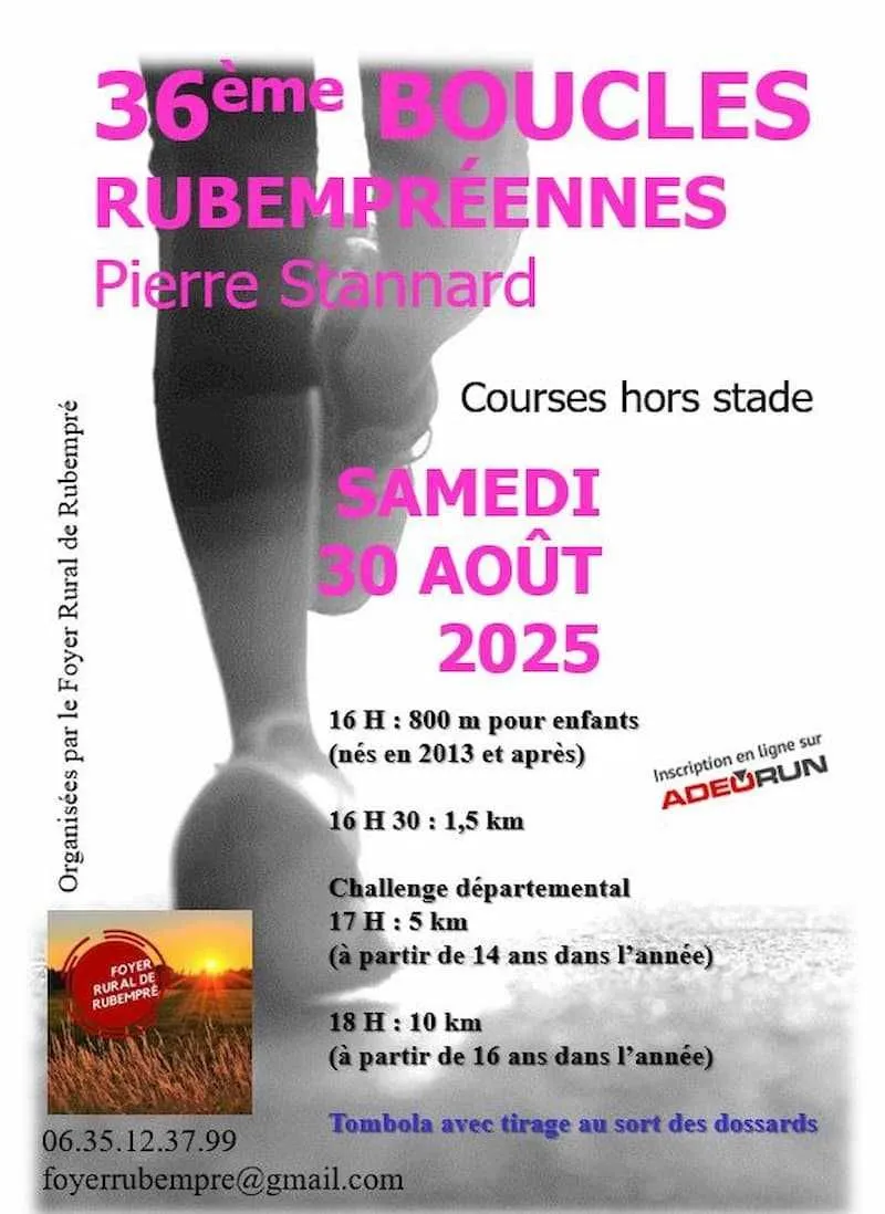 Boucles Rubemprénnes Pierre Stannard 2025 Inscription Résultats