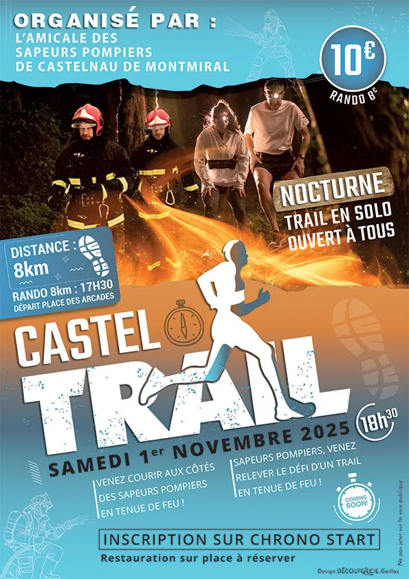 Castel’Trail Castelnau de Montmiral 2025 Inscription Résultats