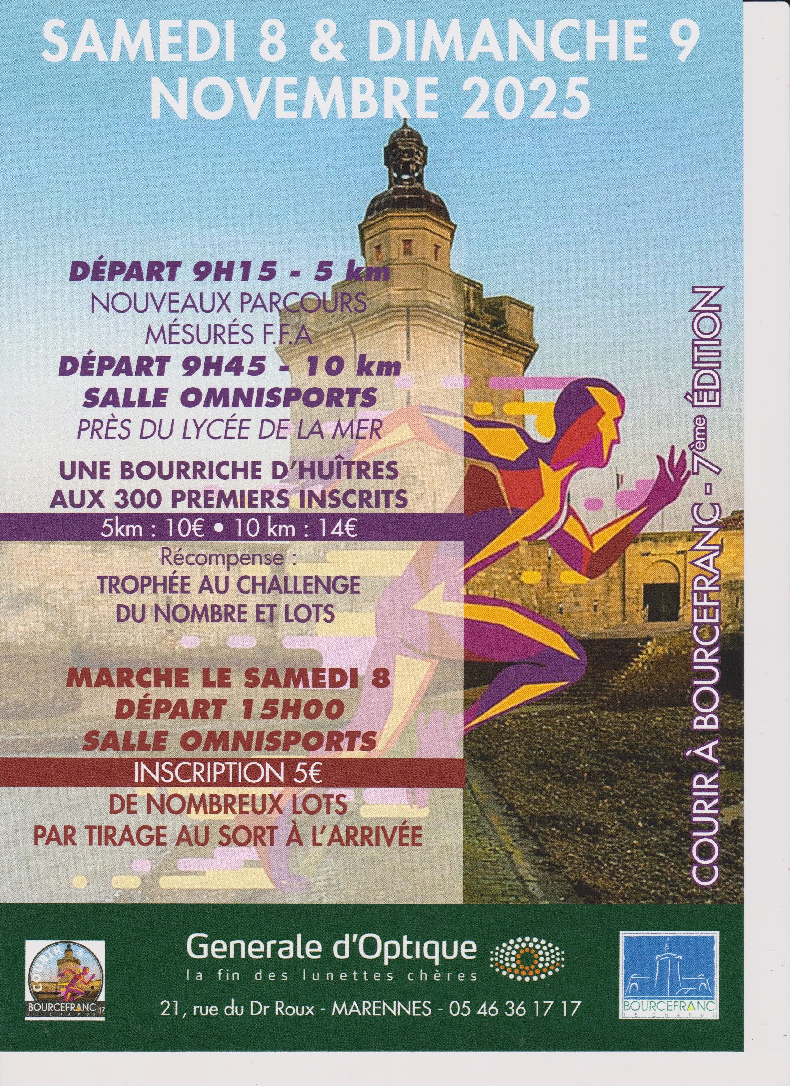 affiche de la course