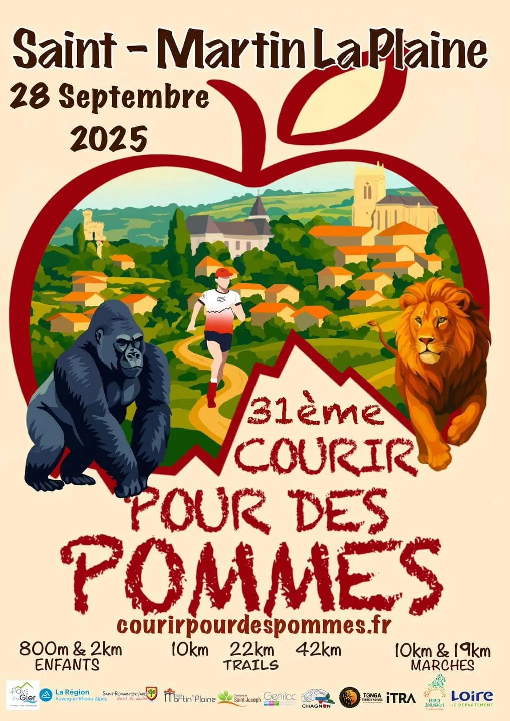 Courir pour des Pommes 2025 Inscription Résultats