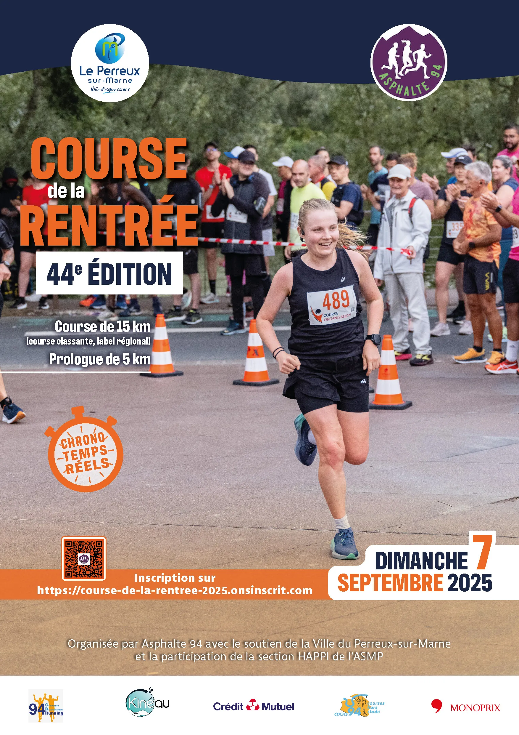 Course de la Rentrée – Le Perreux sur Marne 2025 Inscription Résultats