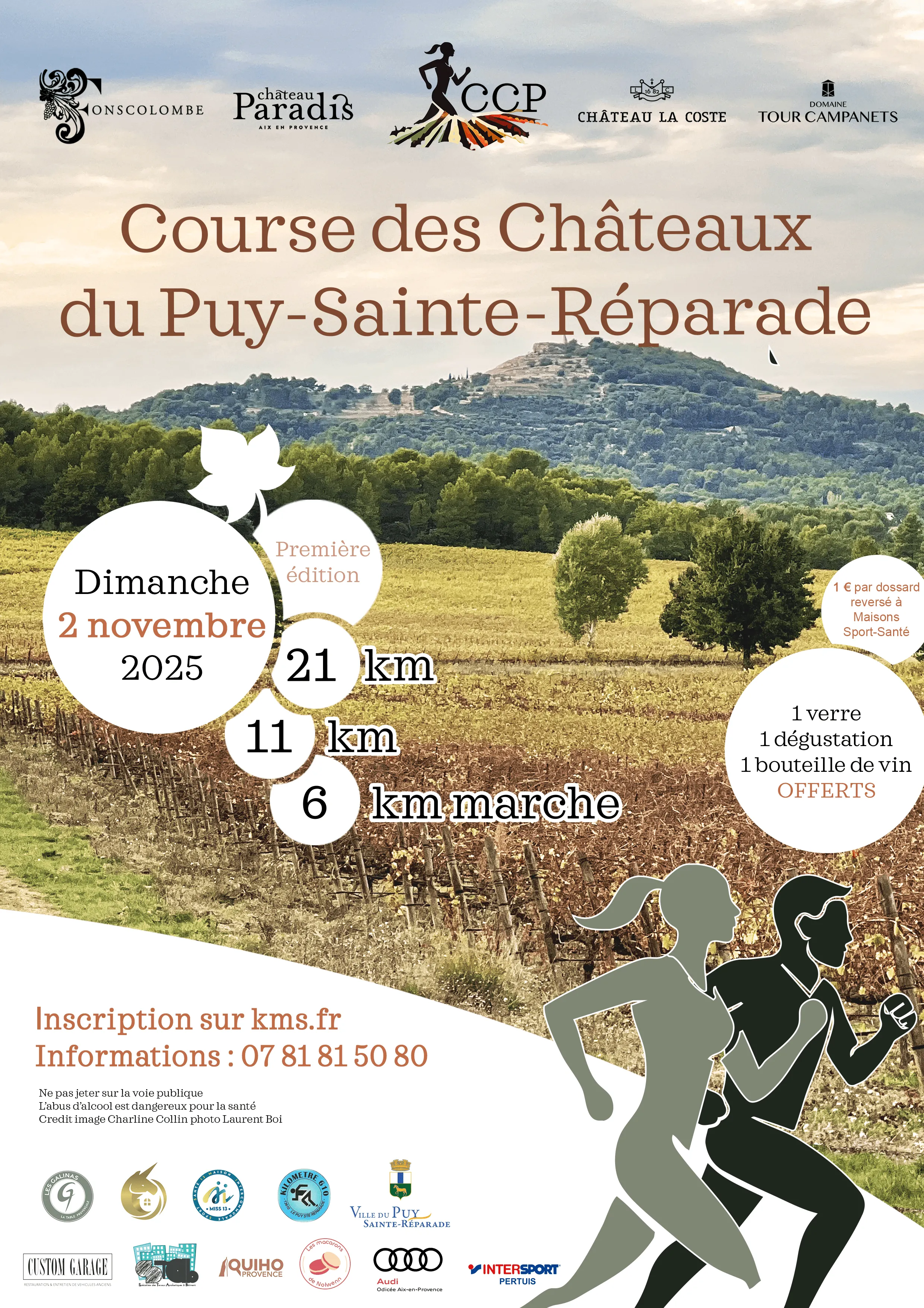 Course des Châteaux du Puy Sainte Réparade 2025 Inscription Résultats