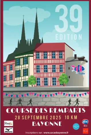 Course des Remparts de Bayonne 2025 Inscription Résultats