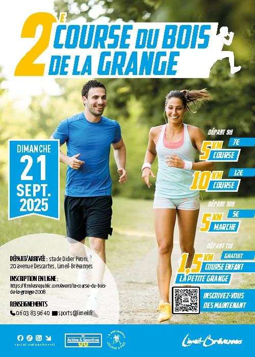 Course du Bois de la Grange 2025 Inscription Résultats