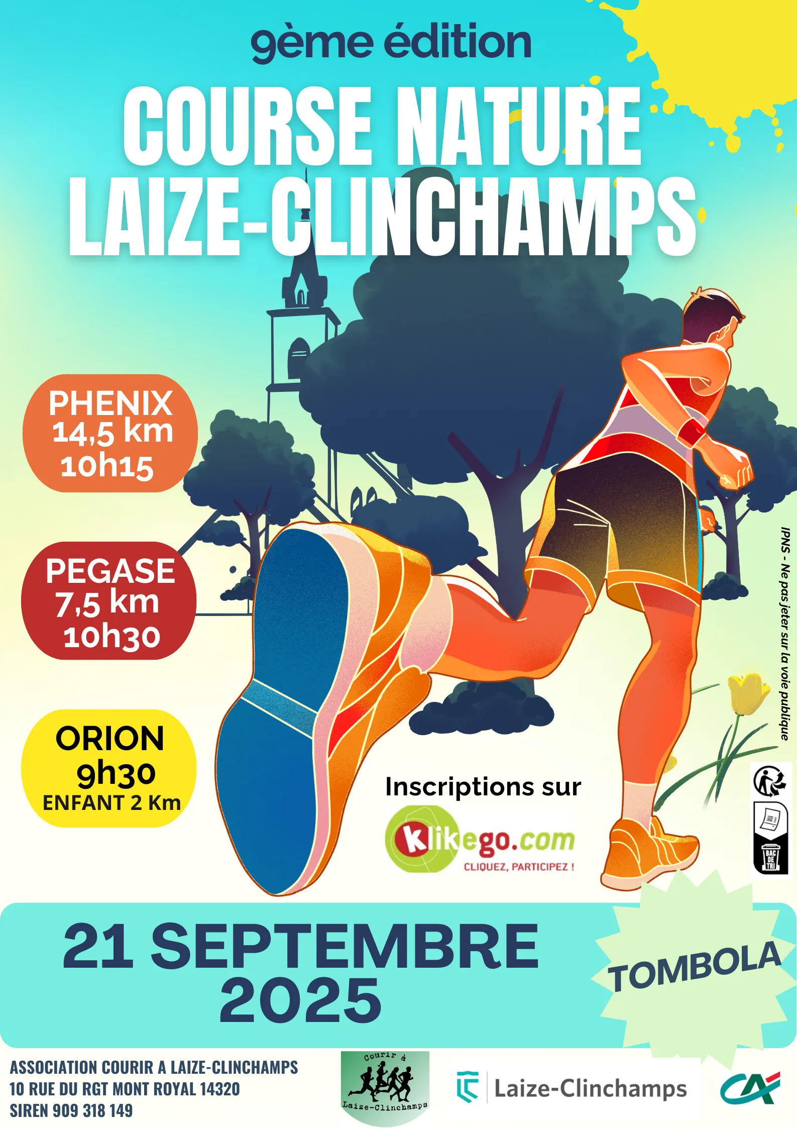 Course nature de Laize Clinchamps 2025 Inscription Résultats