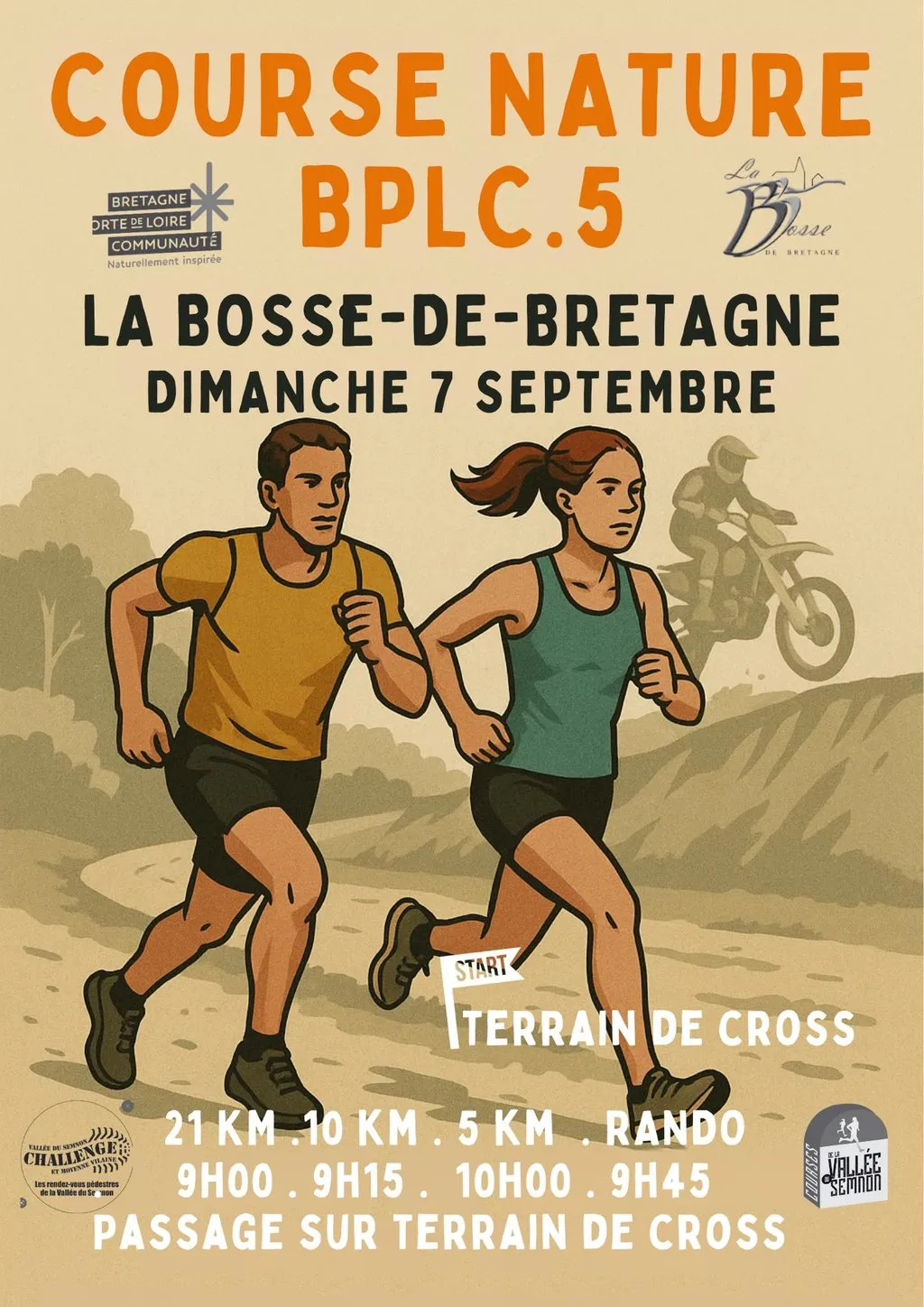Course nature la Bosse de Bretagne 2025 Inscription Résultats