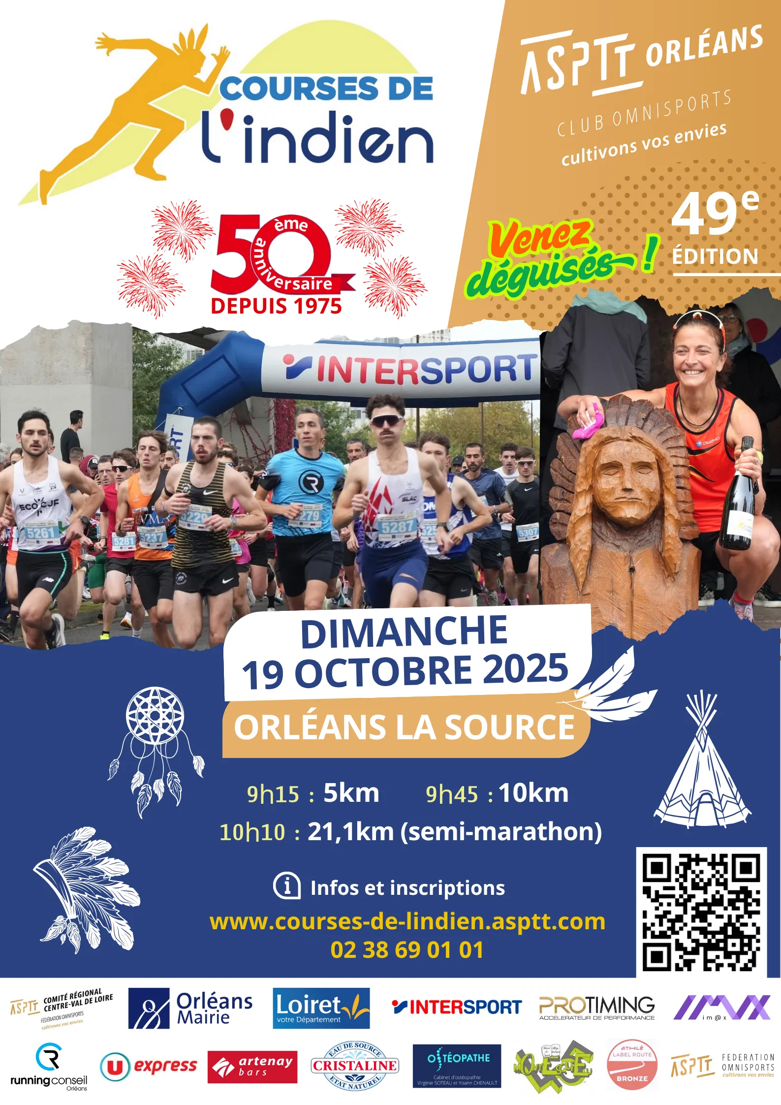 Courses de l’Indien 2025 Inscription Résultats