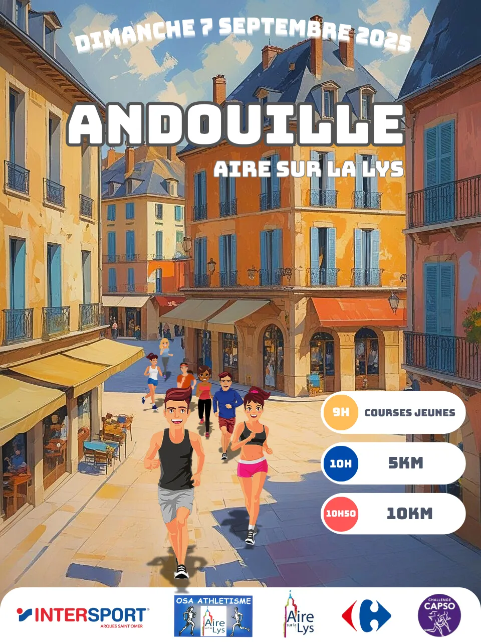 Courses pédestres de l&rsquo;Andouille 2026 Guide Inscription Résultats