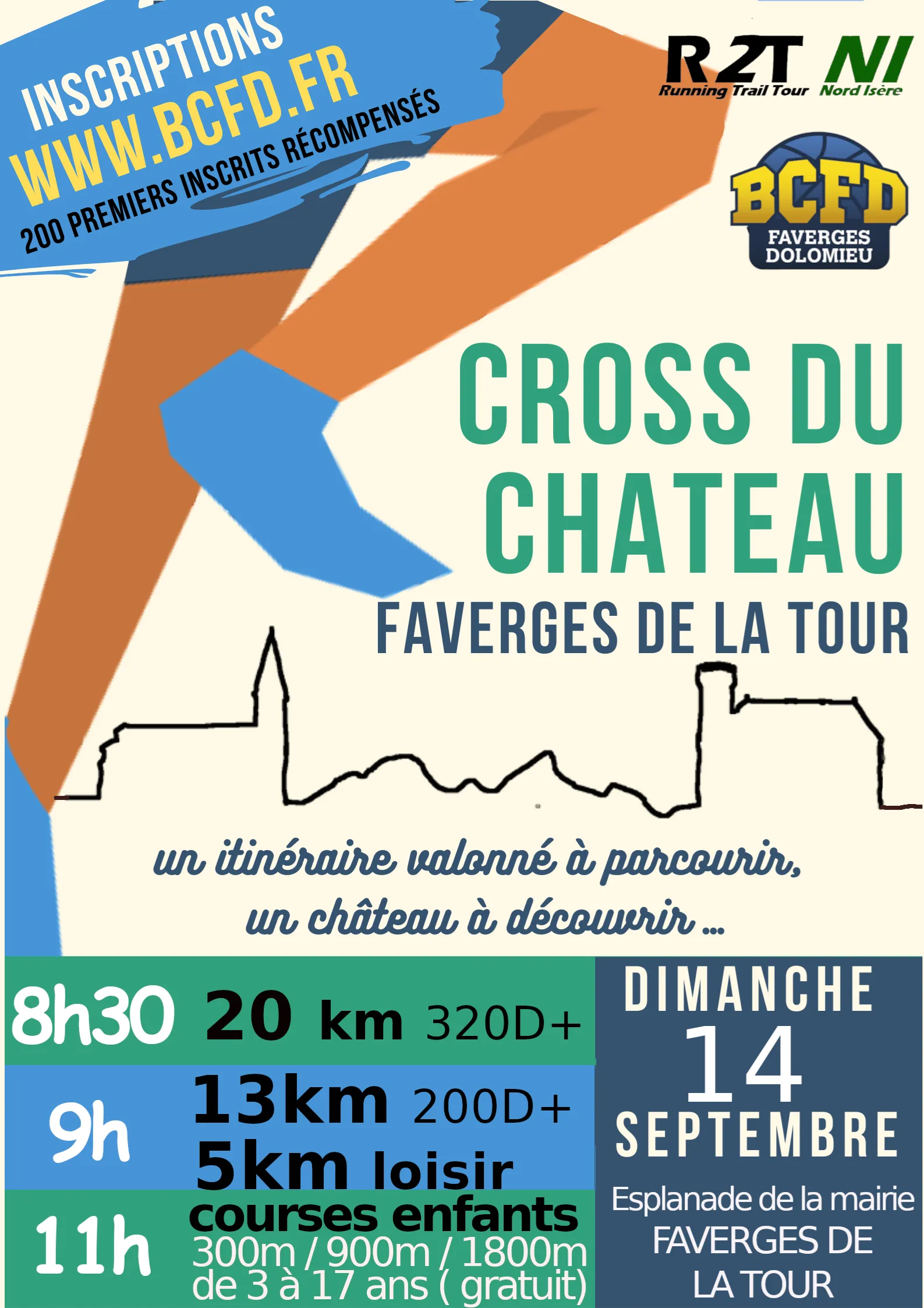 Cross du Château Faverges de la tour 2025 Inscription Résultats
