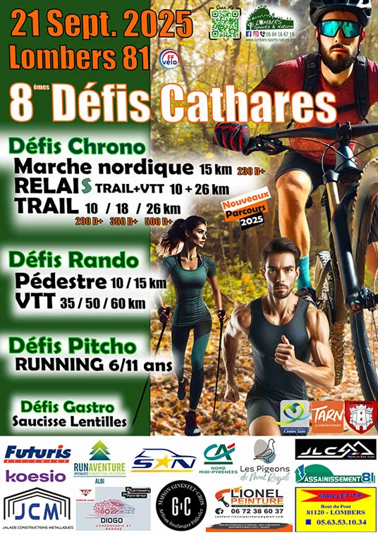Défi Cathare 2025 Inscription Résultats
