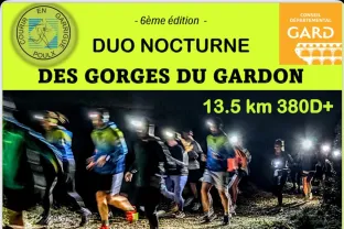 Duo nocturne de Poulx 2025 Inscription Résultats