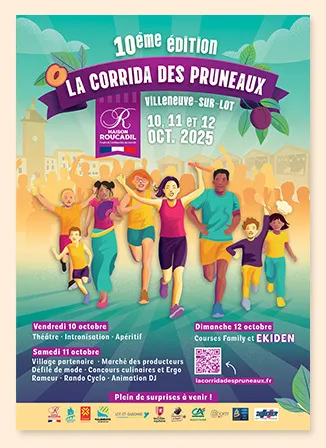 Ekiden by la Corrida des Pruneaux 2025 Inscription Résultats