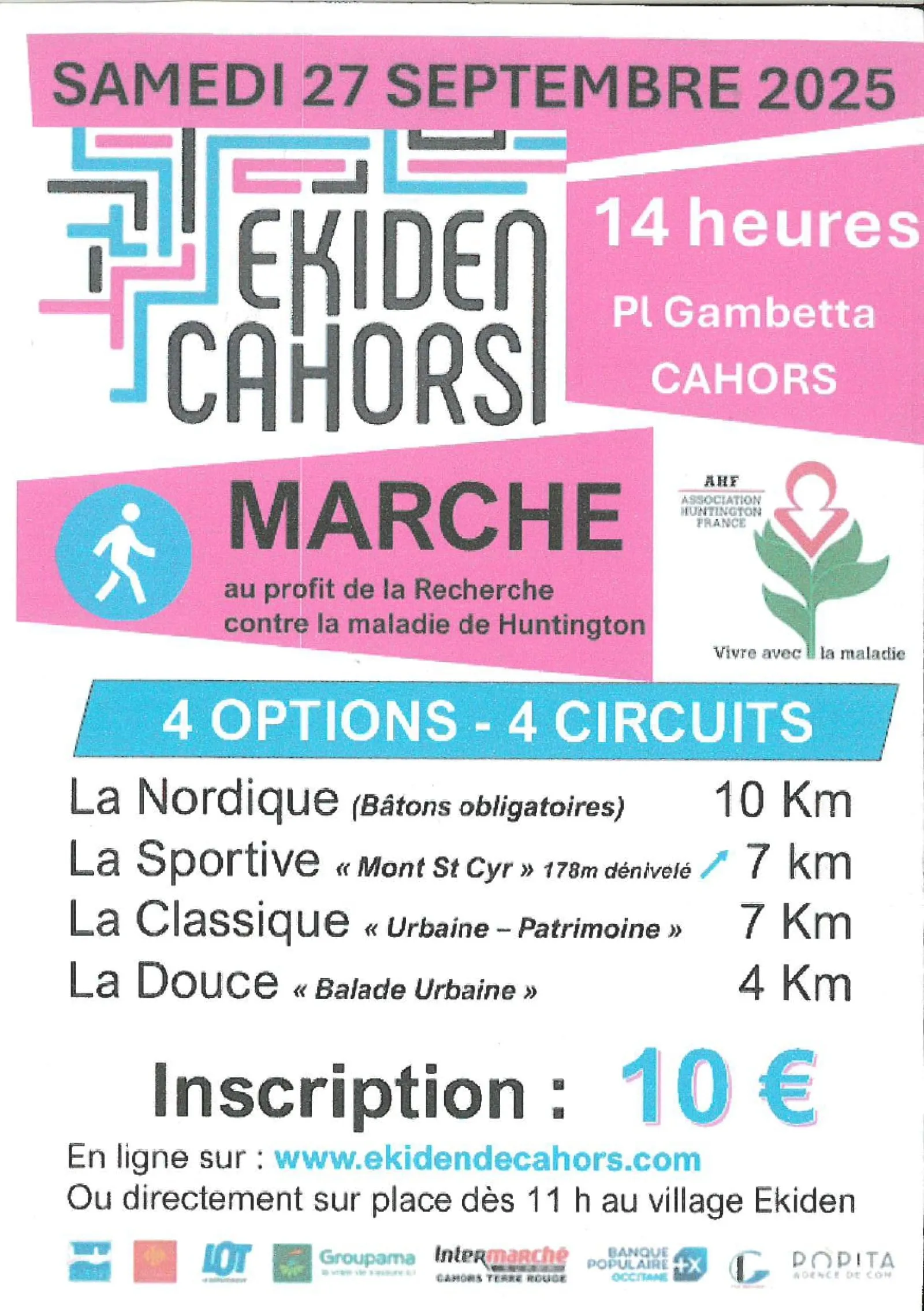 Ekiden de Cahors 2025 Inscription Résultats