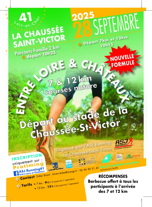 Entre Loire et Chateaux 2025 Inscription Résultats