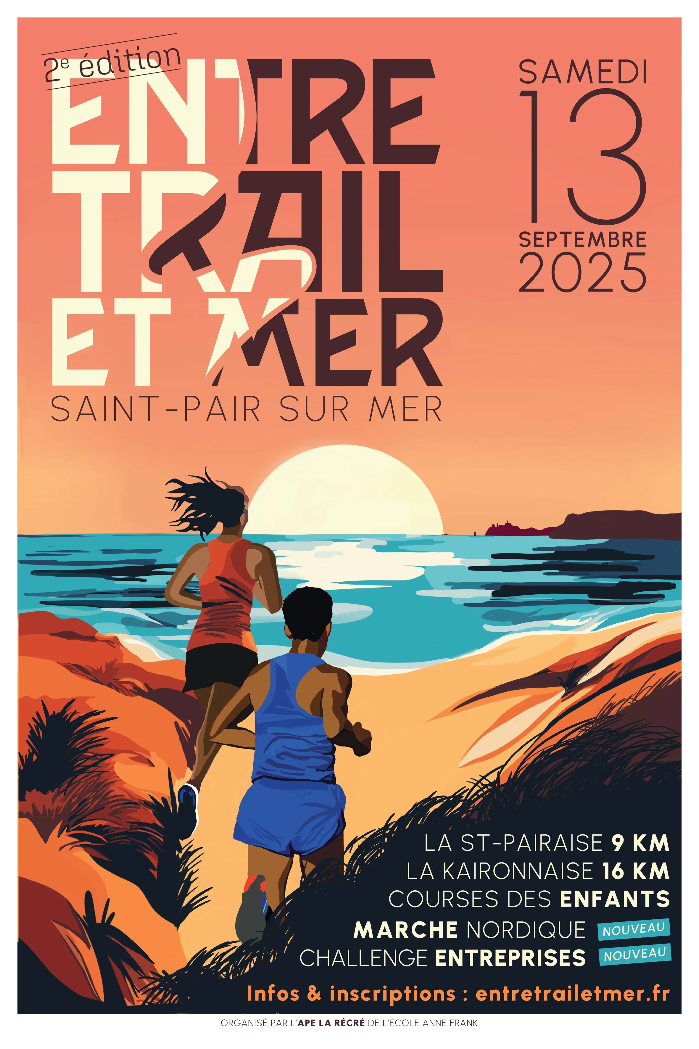 Entre Trail et Mer – Saint Pair sur Mer 2025 Inscription Résultats