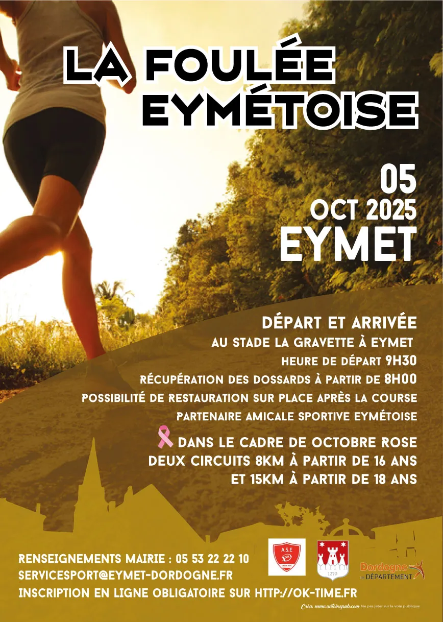 Foulée Eymétoise 2025 Inscription Résultats