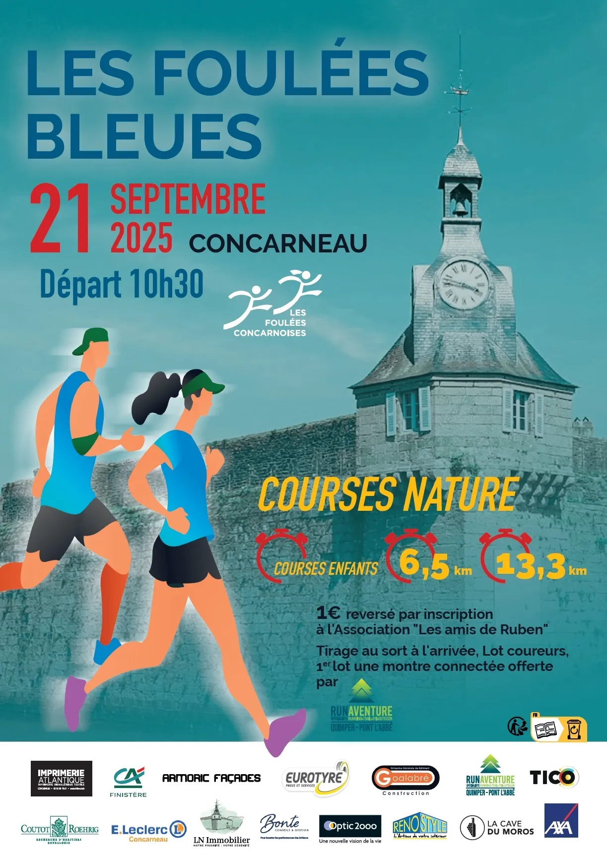 Foulées Bleues – Concarneau 2025 Inscription Résultats