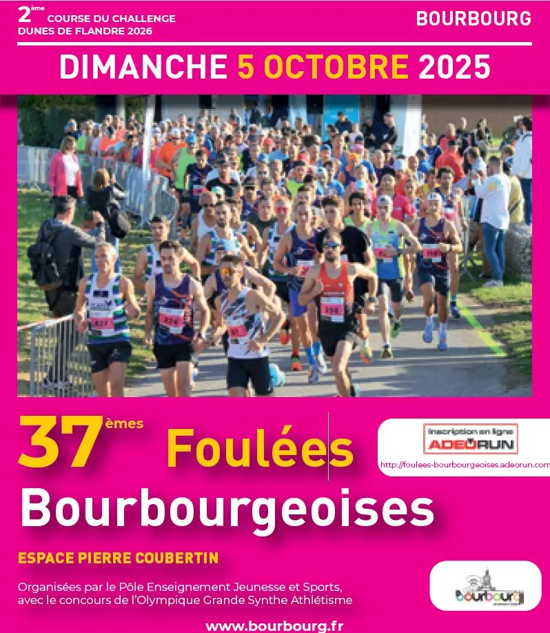 Foulées Bourbourgeoises 2025 Inscription Résultats