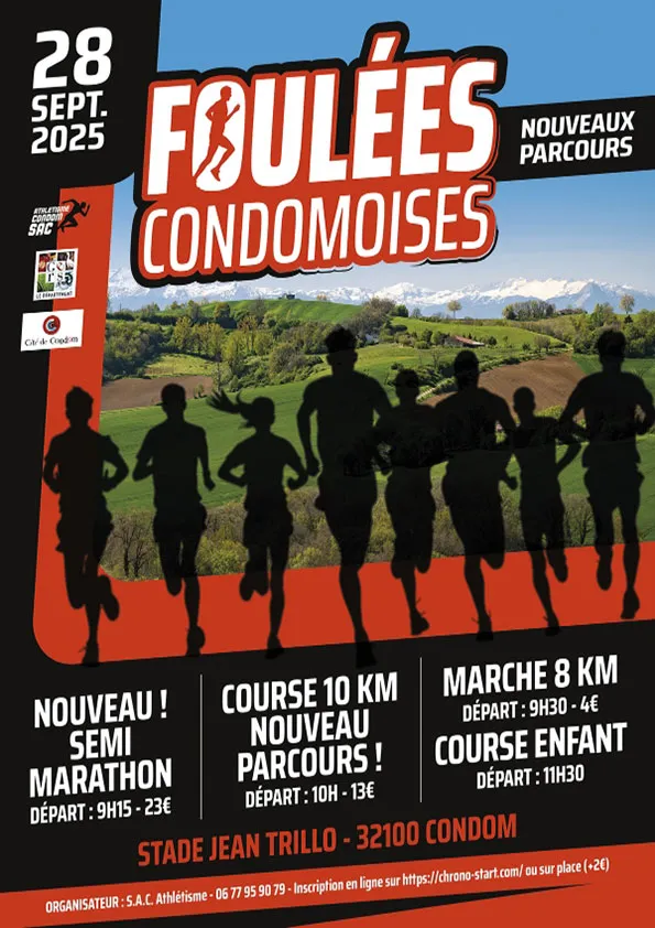 Foulées Condomoises 2025 Inscription Résultats