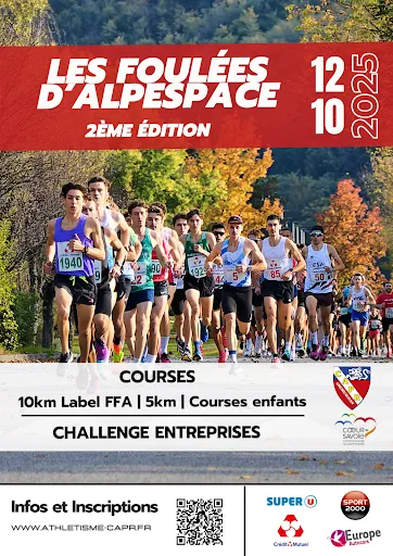 Foulées d’Alpespace 2025 Inscription Résultats