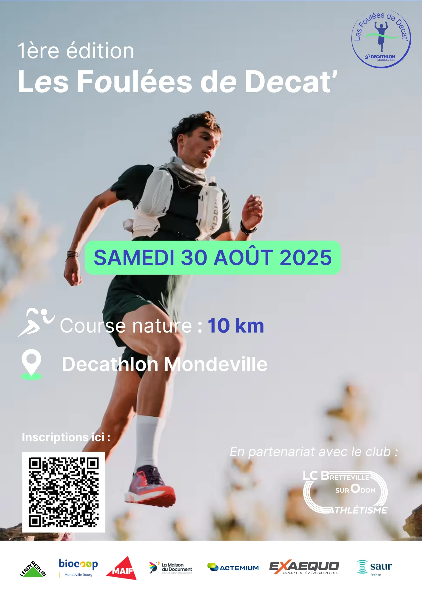 Foulées de Decat 2025 Inscription Résultats