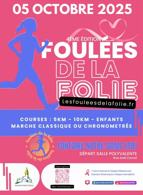Foulées de la Folie 2025 Inscription Résultats