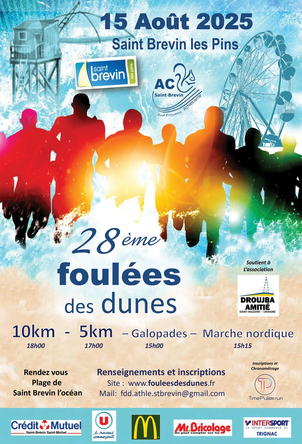 Foulées des Dunes 2025 Inscription Résultats