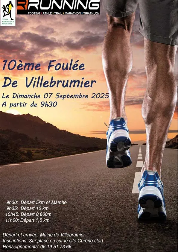 Foulées de Villebrumier 2025 Inscription Résultats