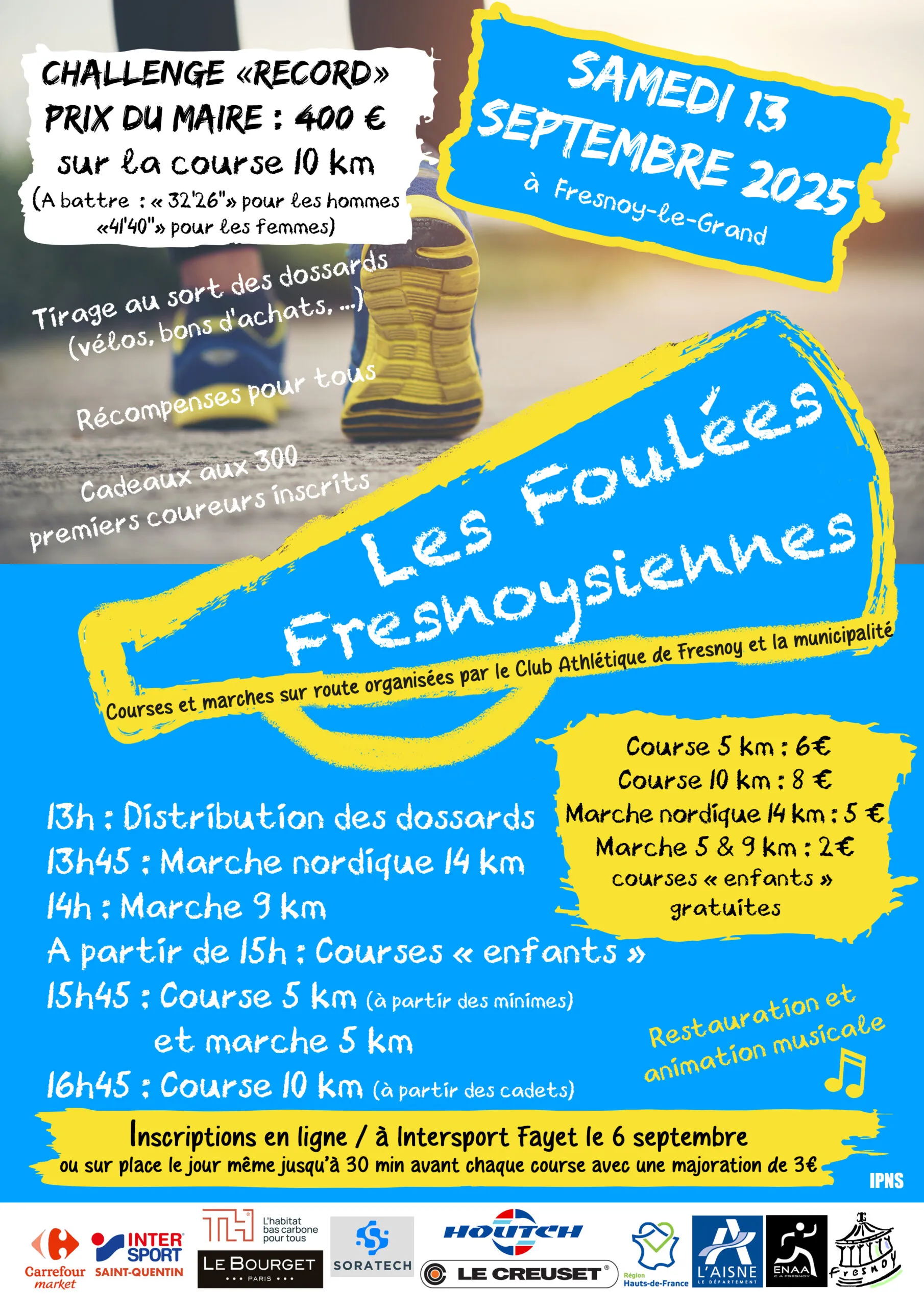 Foulées Fresnoysiennes 2025 Inscription Résultats