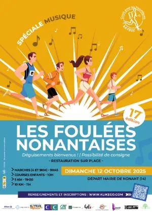 Foulées Nonantaises 2025 Inscription Résultats
