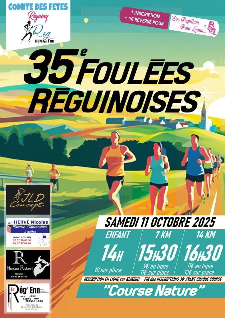 Foulées Réguinoises 2025 Inscription Résultats