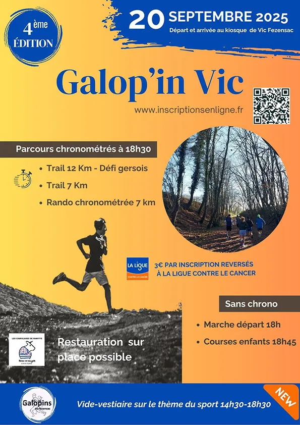 Galop’in Vic 2025 Inscription Résultats
