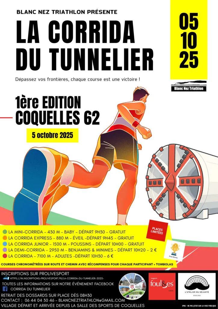 La Corrida du Tunnelier 2025 Inscription Résultats