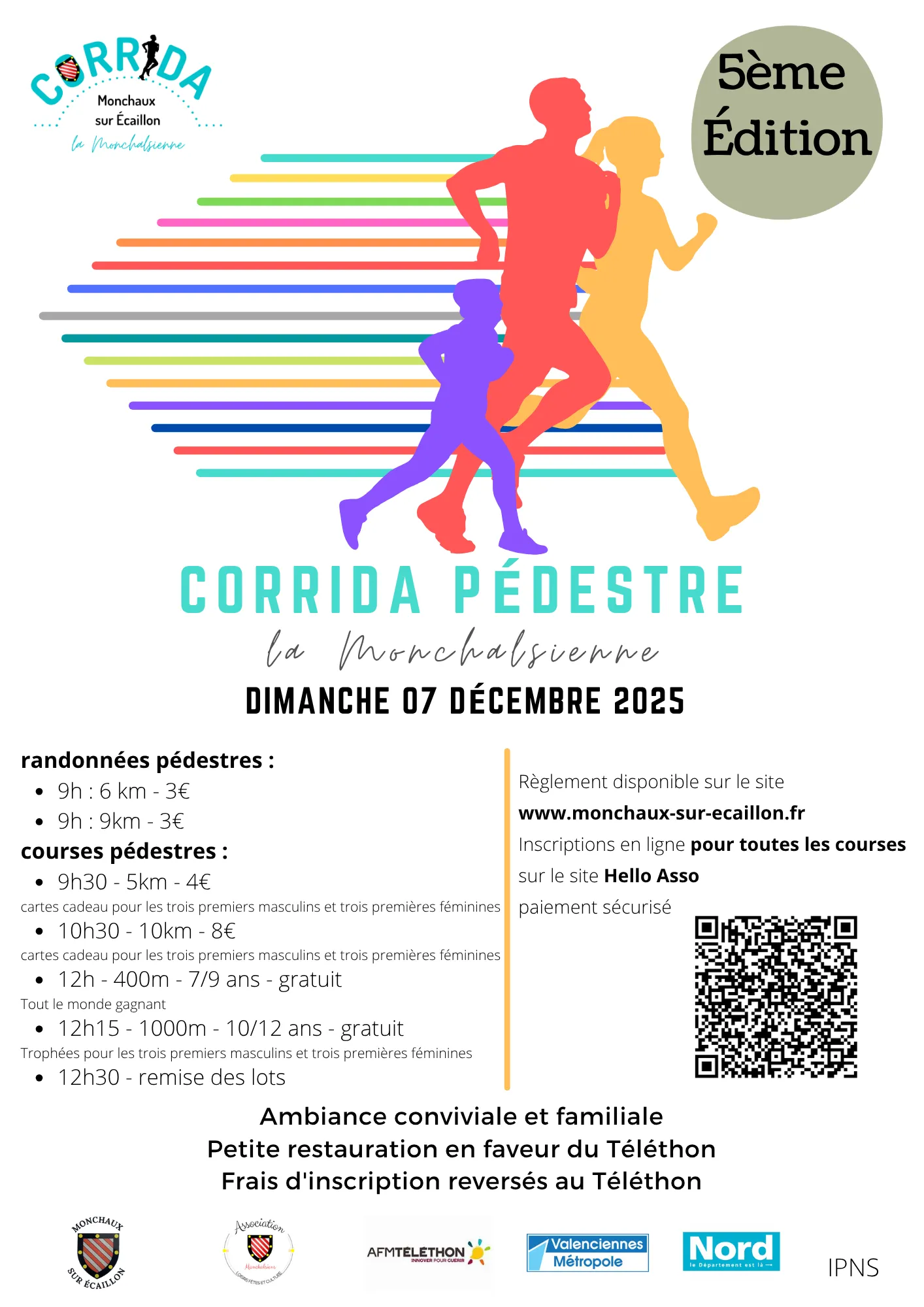 affiche de la course