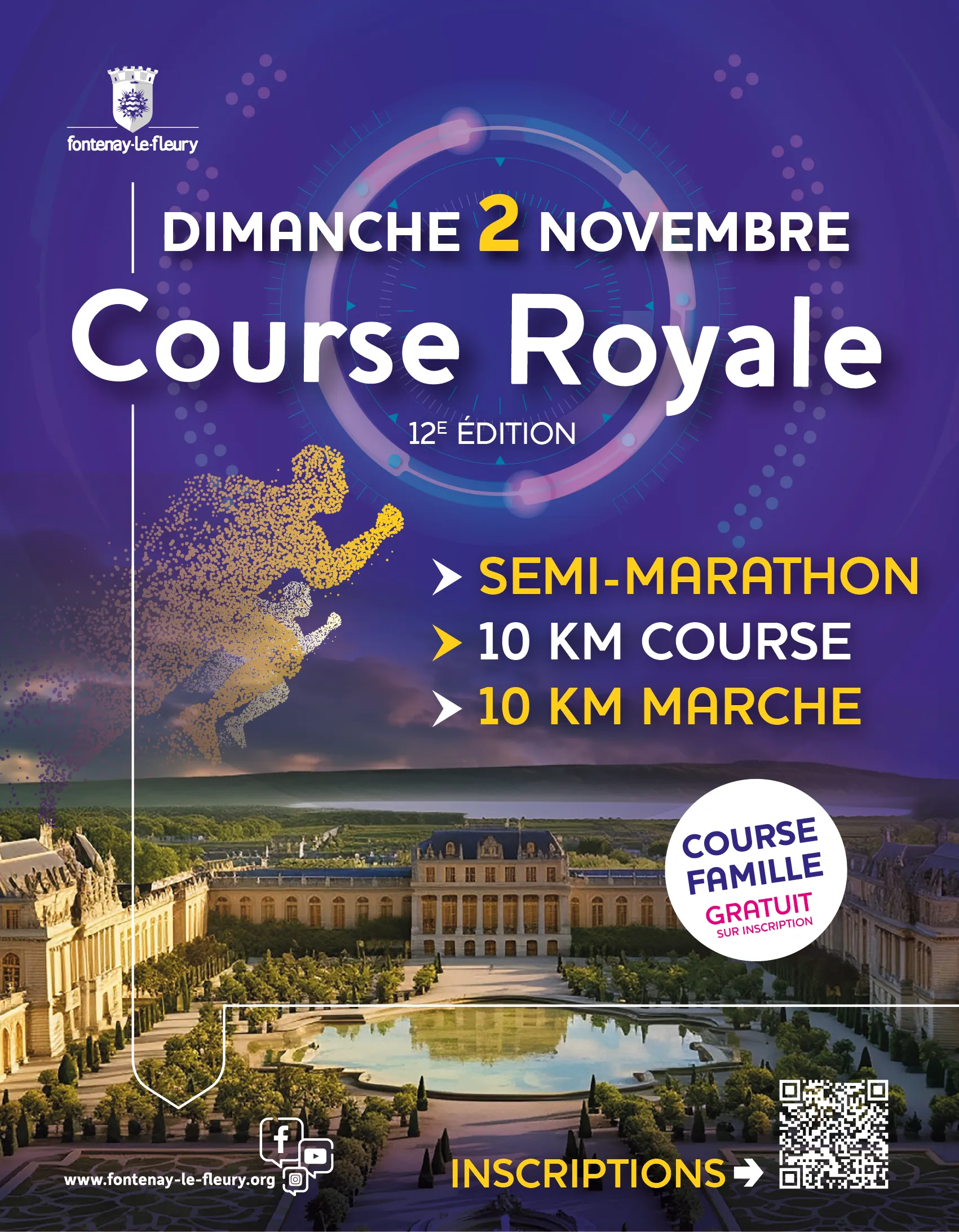 La Course Royale – Fontenay le fleury 2025 Inscription Résultats