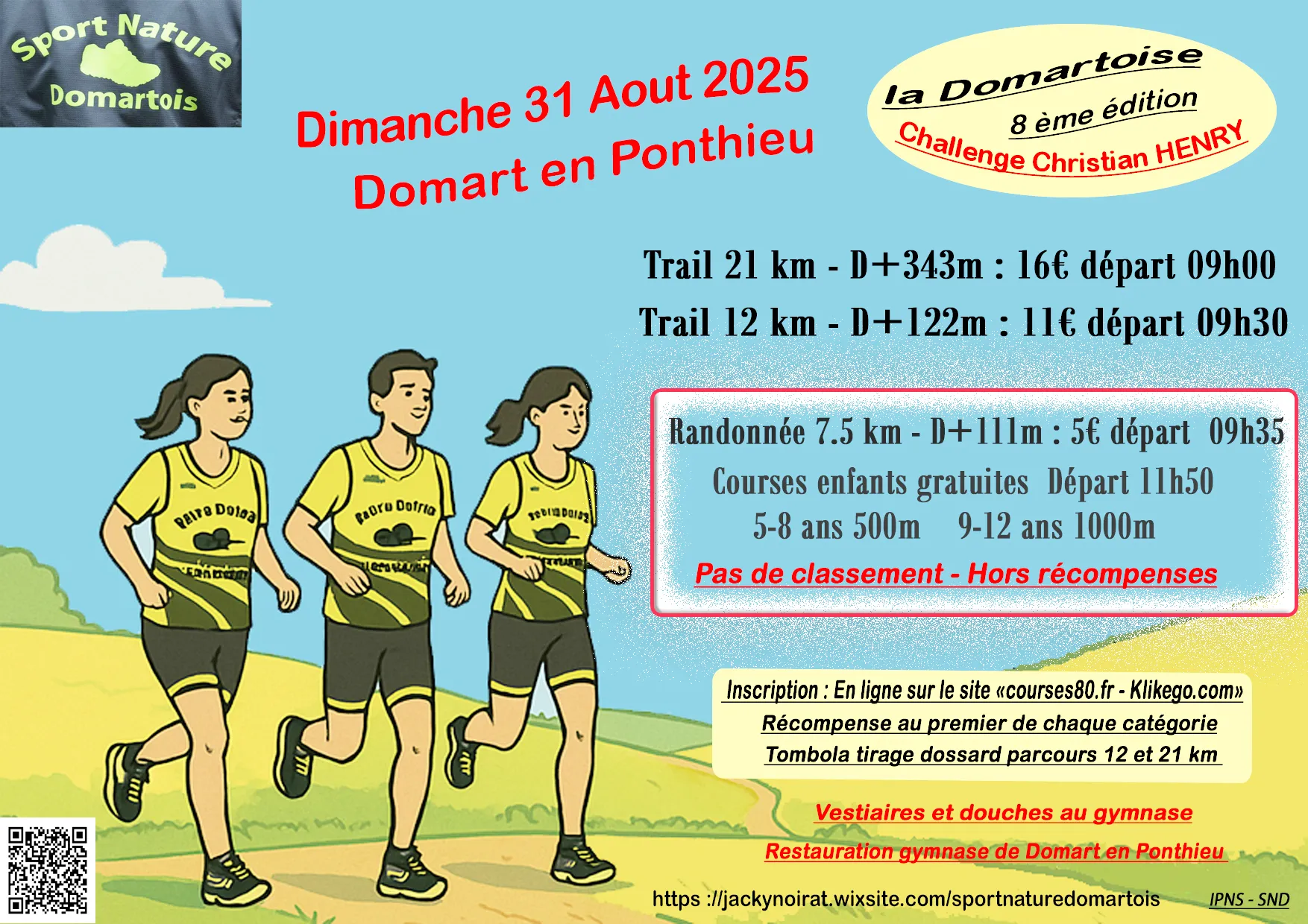 La Domartoise 2025 Inscription Résultats
