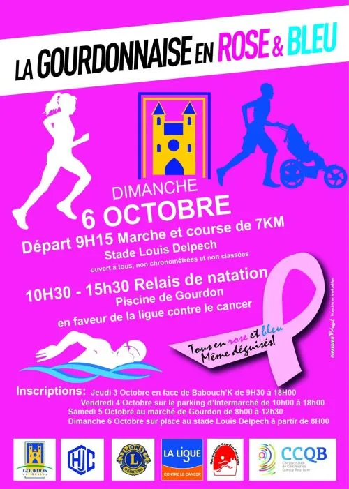 La Gourdonnaise en Rose et Bleu 2026 Guide Inscription Résultats