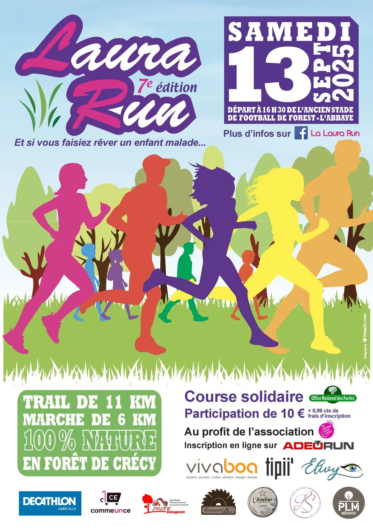 La Laura Run – Forest l’Abbaye 2025 Inscription Résultats