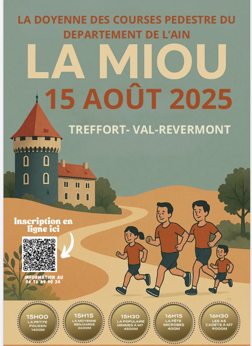 La Miou – Treffort Cuisiat 2025 Inscription Résultats