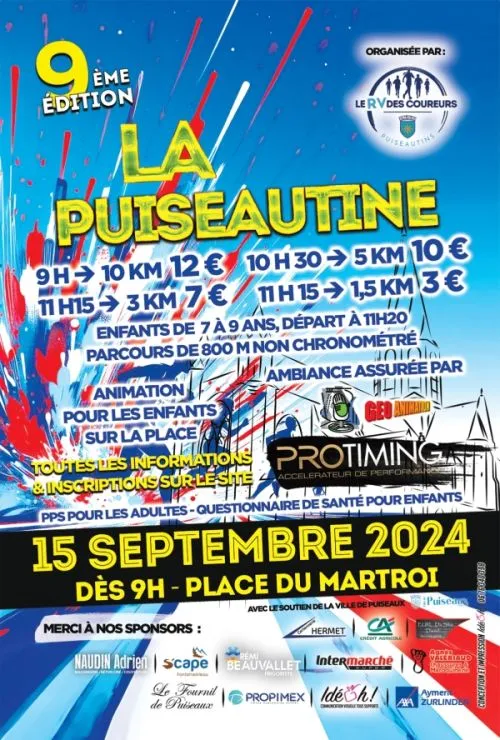 La Puiseautine 2025 Inscription Résultats