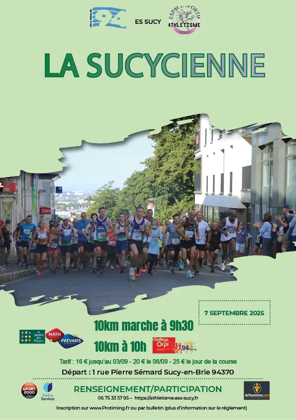La Sucycienne 2025 Inscription Résultats