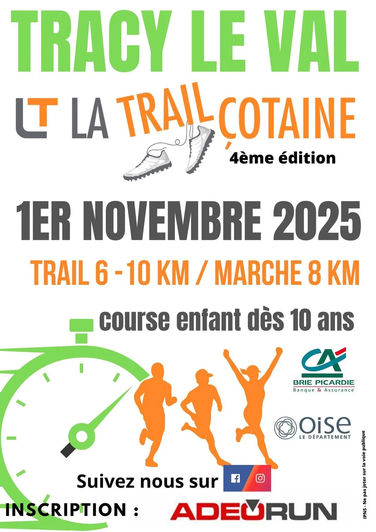 La Trail’Cotaine 2025 Inscription Résultats