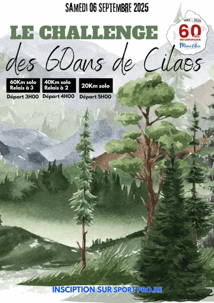 Le Cilaos Challenge Trail 2025 Inscription Résultats