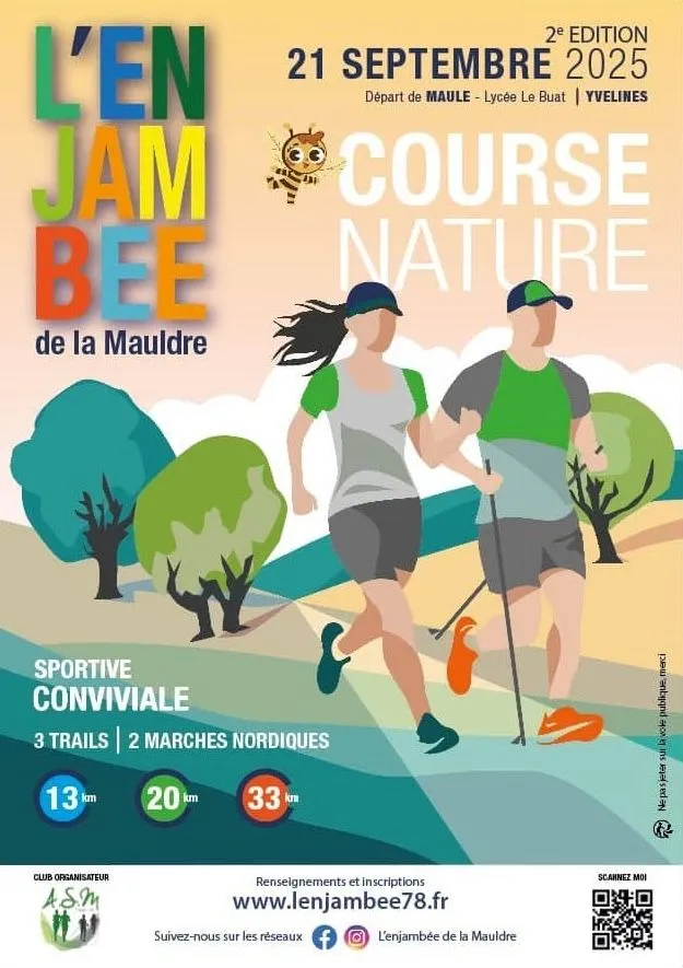 L’Enjambée de la Mauldre 2025 Inscription Résultats